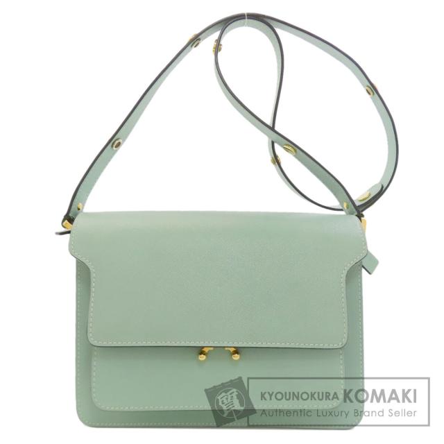 マルニ MARNI  ロゴ  ショルダーバッグ レザー レディース  中古