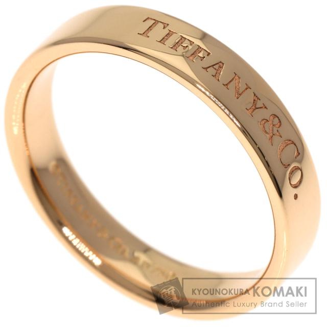 ティファニー TIFFANY&amp;Co.  フラット バンド  リング・指輪 K18ピンクゴールド レディース  中古
