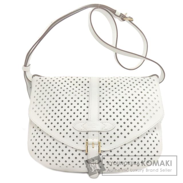 ルイヴィトン LOUIS VUITTON M93997  ソミュール パンチング ペルフォ  ショルダーバッグ カーフ 中古