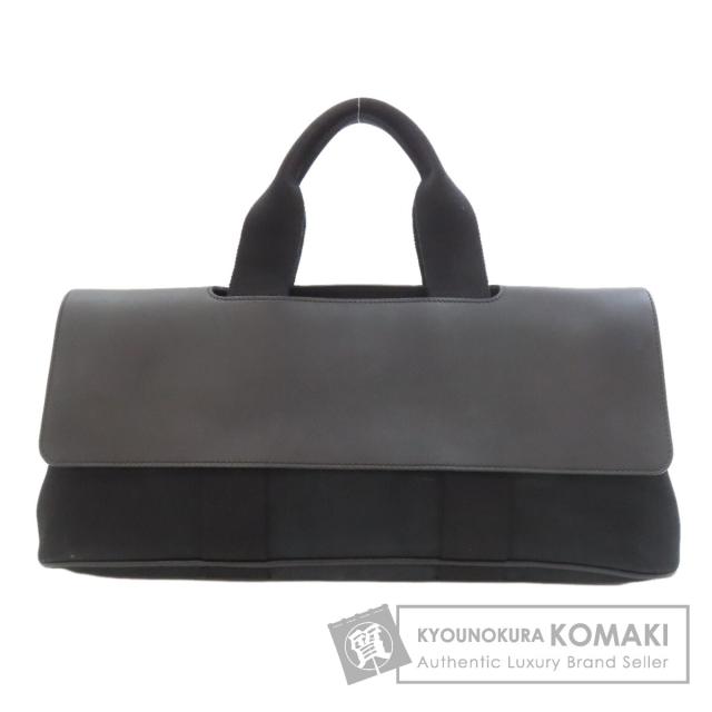 エルメス HERMES  ヴァルパライソロングMM シルバー金具  ハンドバッグ キャンバス 中古