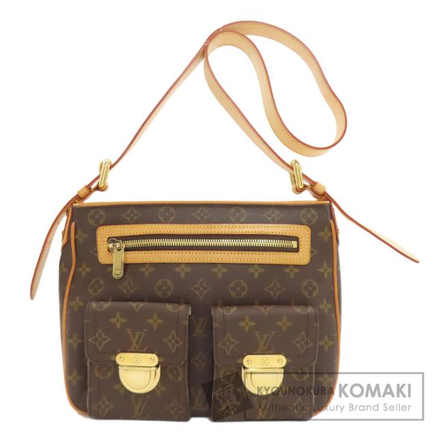 ルイヴィトン LOUIS VUITTON M40045  ハドソンGM  ショルダーバッグ モノグラムキャンバス 中古