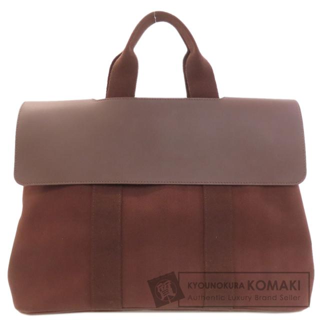 エルメス HERMES  ヴァルパライソMM  ハンドバッグ キャンバス レディース  中古