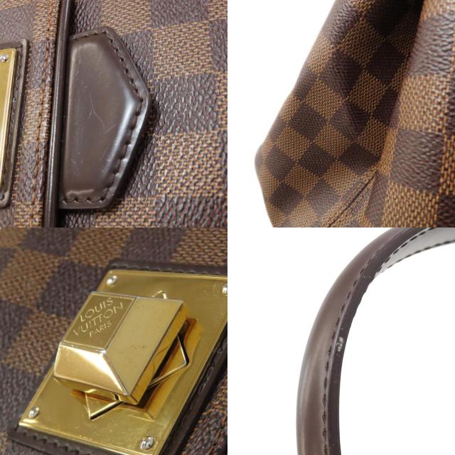 ルイヴィトン LOUIS VUITTON N41168 ベルガモMM ハンドバッグ ダミエキャンバス レディース 中古_6