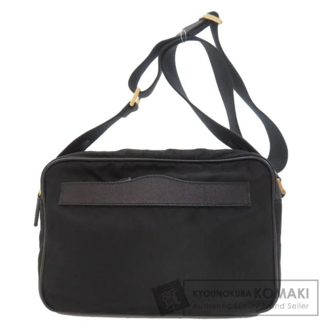 プラダ PRADA BT0050  ロゴ金具  ショルダーバッグ ナイロン素材 レディース  中古
