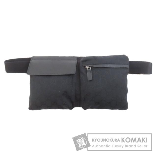 グッチ GUCCI 28566  GG  ボディバッグ キャンバス レディース  中古