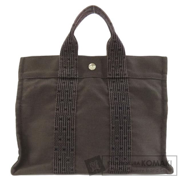 エルメス HERMES  エールラインPM  ハンドバッグ キャンバス レディース  中古