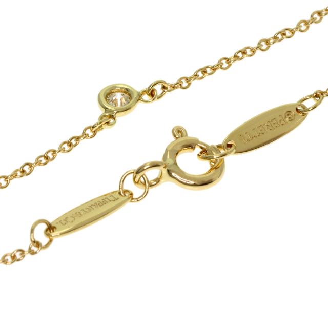 ティファニー TIFFANY&Co. バイザヤード ダイヤモンド ネックレス K18イエローゴールド 中古_2