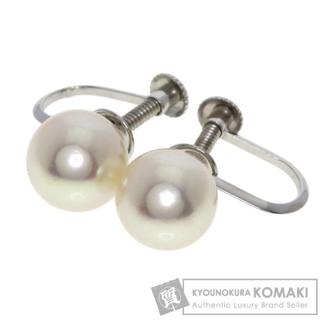 タサキ TASAKI  パール 真珠  イヤリング K14ホワイトゴールド レディース  中古