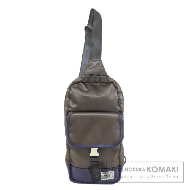 ポーター PORTER  ロゴ  ボディバッグ ナイロン素材 レディース  中古