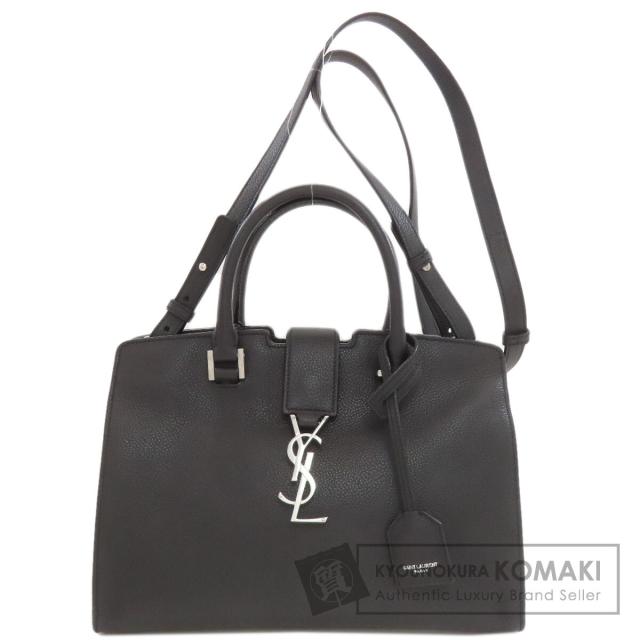 サンローラン SAINT LAURENT  ベイビーカバス 2WAY  ハンドバッグ カーフ レディース  中古