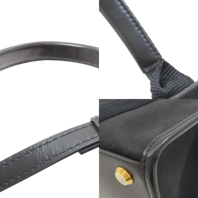 バレンシアガ BALENCIAGA 671402 ハードウェア スモール 2WAY ハンドバッグ キャンバス 中古_8