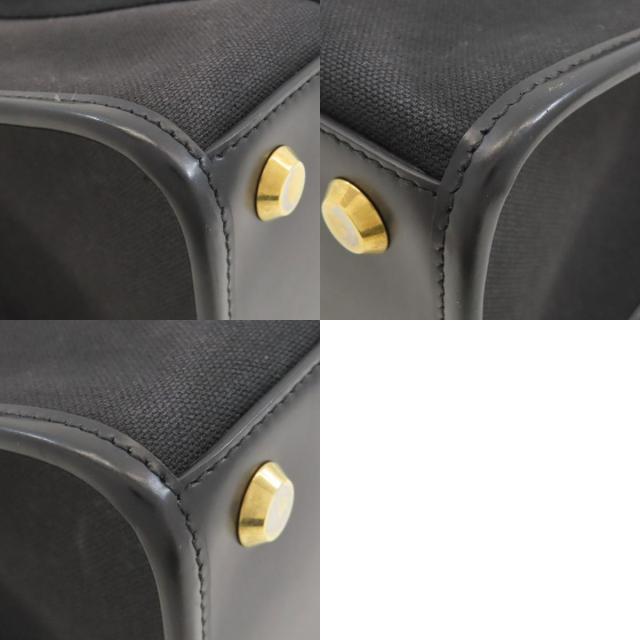 バレンシアガ BALENCIAGA 671402 ハードウェア スモール 2WAY ハンドバッグ キャンバス 中古_9
