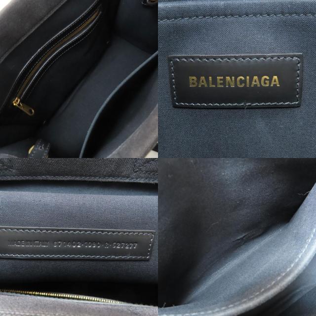 バレンシアガ BALENCIAGA 671402 ハードウェア スモール 2WAY ハンドバッグ キャンバス 中古_5