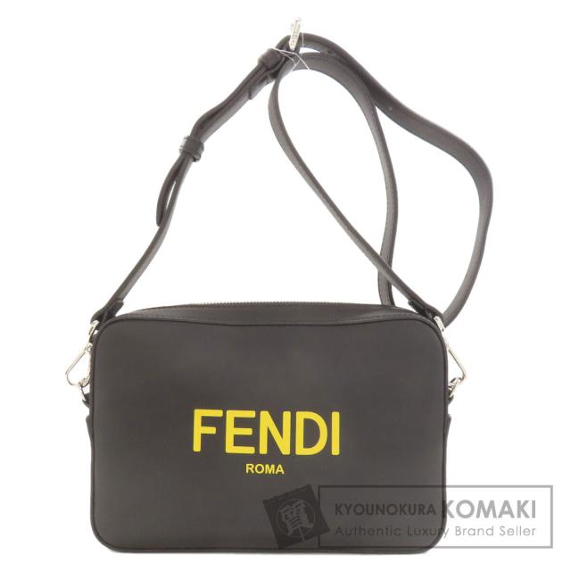 フェンディ FENDI  ロゴ  ショルダーバッグ カーフ レディース  中古