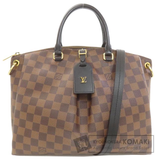 ルイヴィトン LOUIS VUITTON N45283  オデオンMM  ハンドバッグ ダミエキャンバス レディース  中古