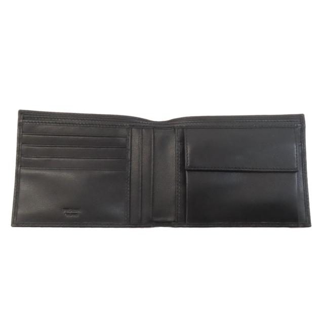 プラダ PRADA 2M0002 ロゴ 二つ折り財布（小銭入れあり） カーフ メンズ 中古_4