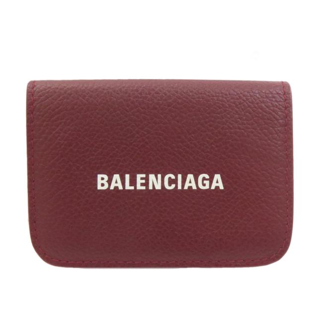 バレンシアガ BALENCIAGA 593813 ミニ コンパクトウォレット 二つ折り財布（小銭入れあり） 中古_1