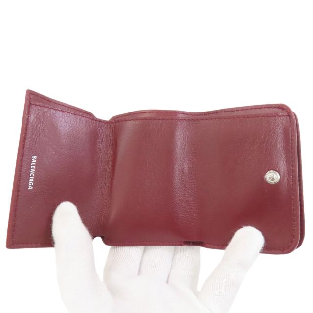 バレンシアガ BALENCIAGA 593813 ミニ コンパクトウォレット 二つ折り財布（小銭入れあり） 中古_4