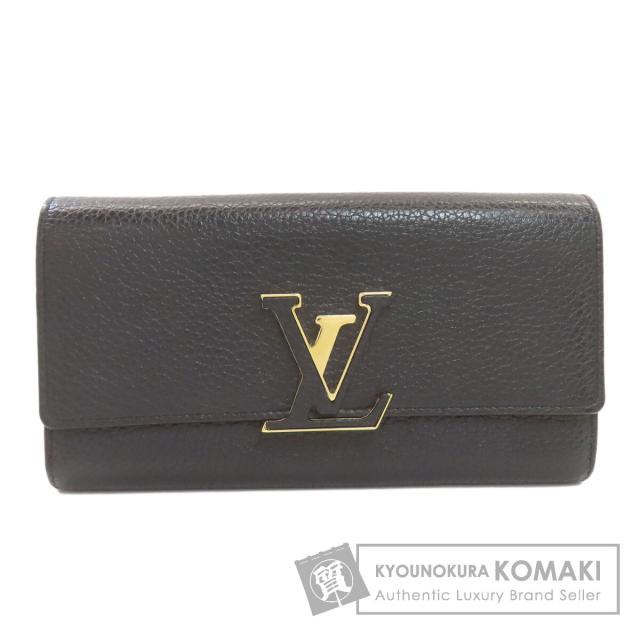 ルイヴィトン LOUIS VUITTON M61248  ポルトフォイユ・カプシーヌ  長財布（小銭入れあり） 中古