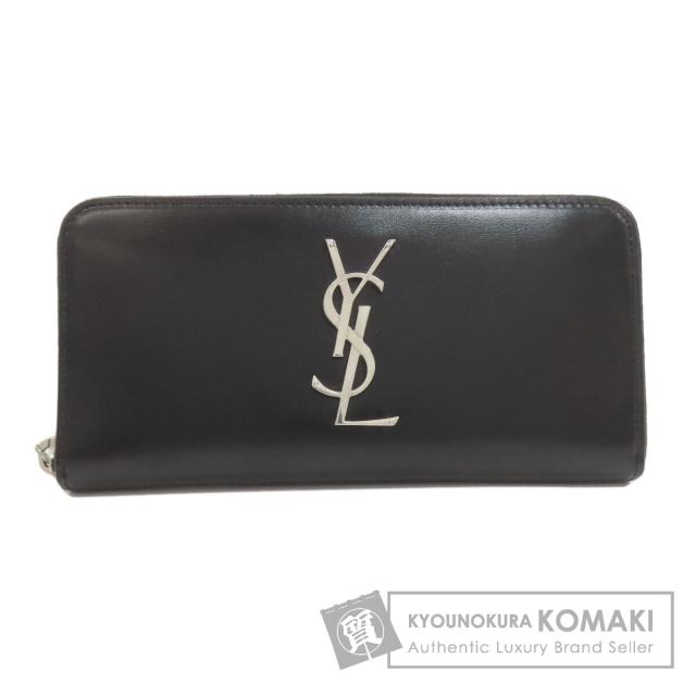 サンローラン SAINT LAURENT  カサンドラ  長財布（小銭入れあり） レザー レディース  中古
