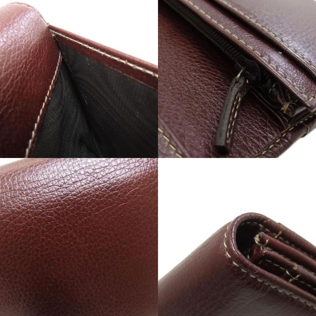 グッチ GUCCI 190425 ロゴ 長財布（小銭入れあり） レザー レディース 中古_8