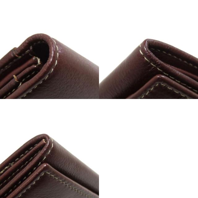グッチ GUCCI 190425 ロゴ 長財布（小銭入れあり） レザー レディース 中古_9