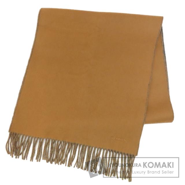 エルメス HERMES  ロゴ  マフラー カシミヤ レディース  中古