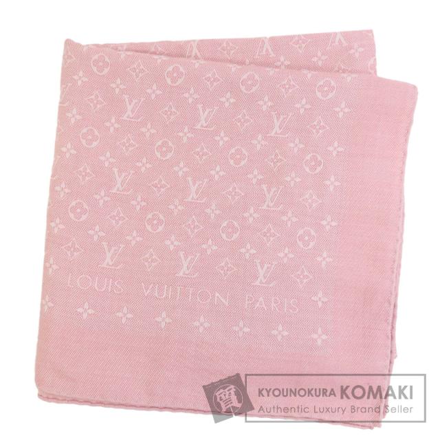 ルイヴィトン LOUIS VUITTON M77815  大判ショール モノグラム  ストール ウール レディース  中古