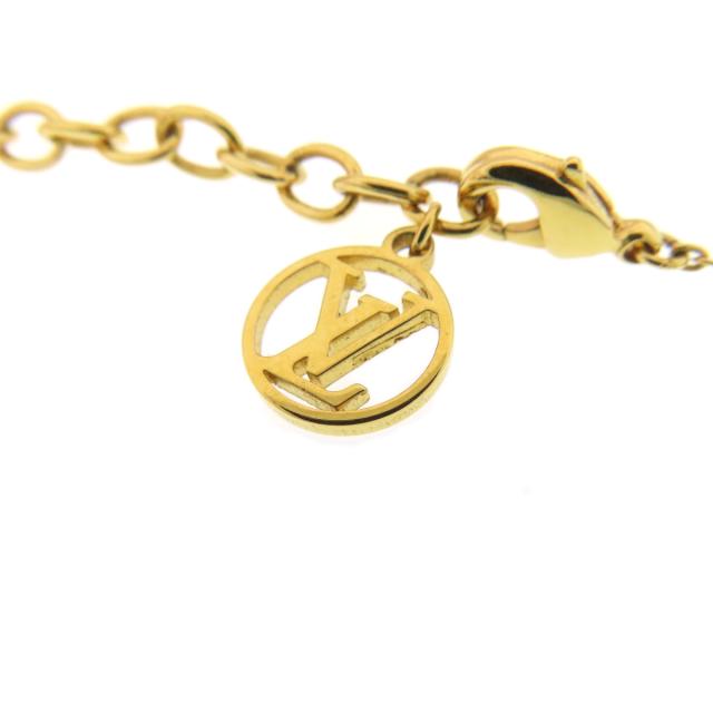 ルイヴィトン LOUIS VUITTON M63141 ナノグラム ネックレス 金属製