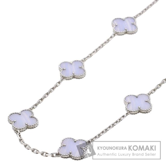 ヴァンクリーフ＆アーペル Van Cleef &amp; Arpels  ヴィンテージ アルハンブラ 10P カルセドニー  中古