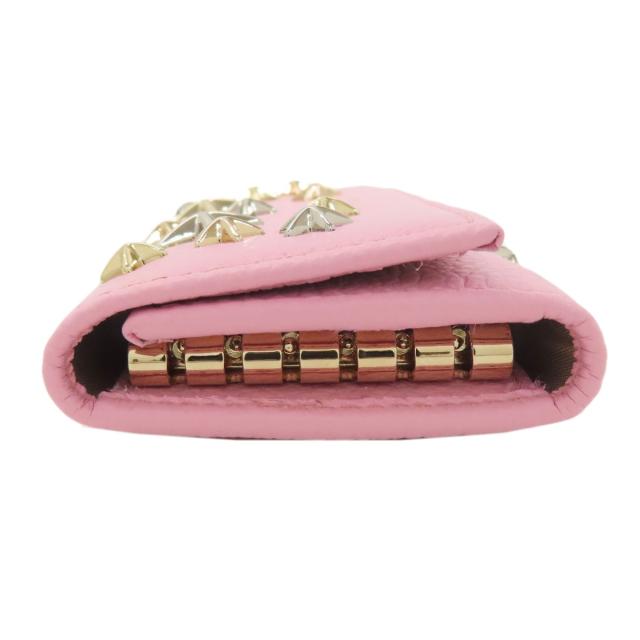 ジミーチュウ Jimmy Choo  スターモチーフ  キーケース レザー レディース  中古_3