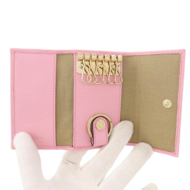 ジミーチュウ Jimmy Choo  スターモチーフ  キーケース レザー レディース  中古_4