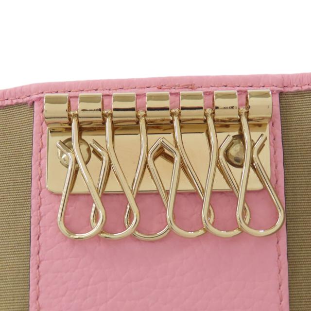 ジミーチュウ Jimmy Choo  スターモチーフ  キーケース レザー レディース  中古_5