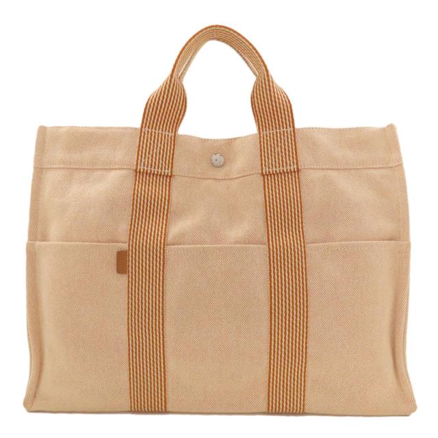 エルメス HERMES サックフール トゥMM ハンドバッグ キャンバス レディース 中古_1