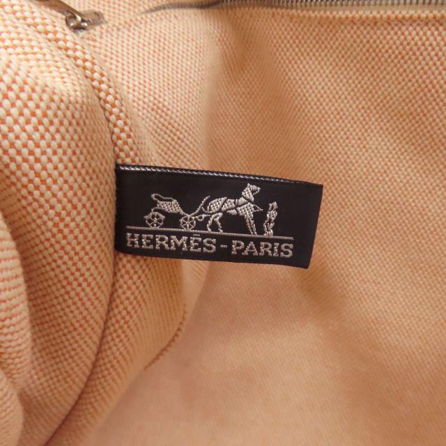 エルメス HERMES サックフール トゥMM ハンドバッグ キャンバス レディース 中古_6