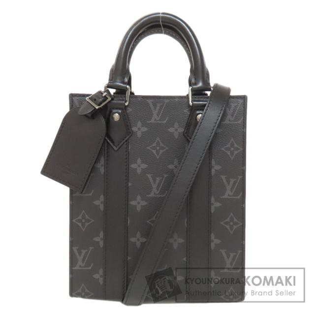 ルイヴィトン LOUIS VUITTON M46453  サックプラ ミニ  ハンドバッグ モノグラムエクリプス 中古