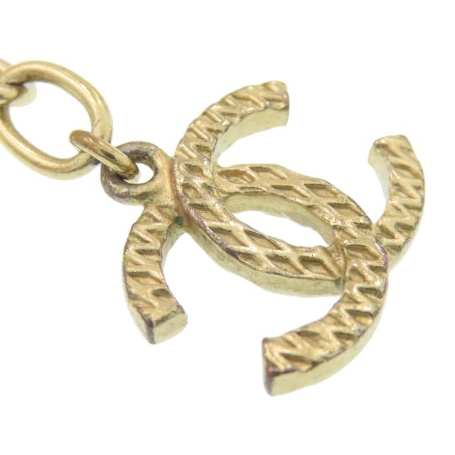 シャネル CHANEL フェイクパール ココマーク ブレスレット 金属製 レディース 中古_7
