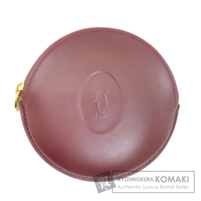 カルティエ CARTIER マストライン コインケース レザー レディース 中古