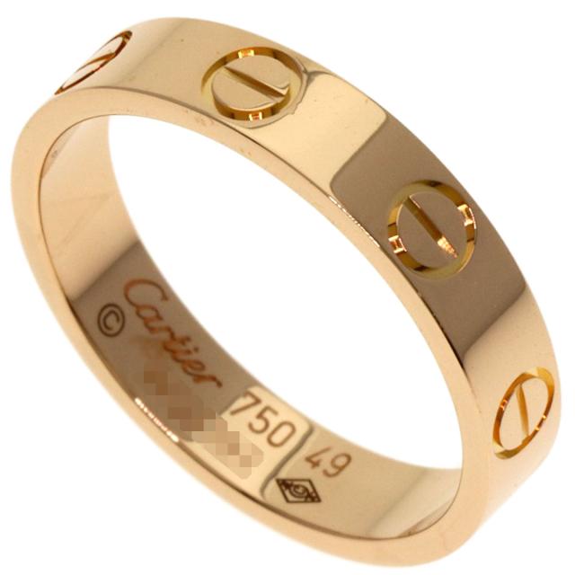 カルティエ CARTIER ミニラブリング #49 リング・指輪 K18ピンク