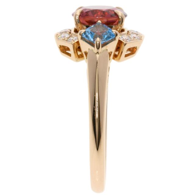 ブルガリ BVLGARI  アレグラ ピンクトルマリン アメジスト アクアマリン ダイヤモンド  中古_3