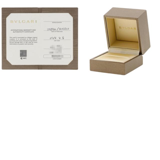 ブルガリ BVLGARI  アレグラ ピンクトルマリン アメジスト アクアマリン ダイヤモンド  中古_9