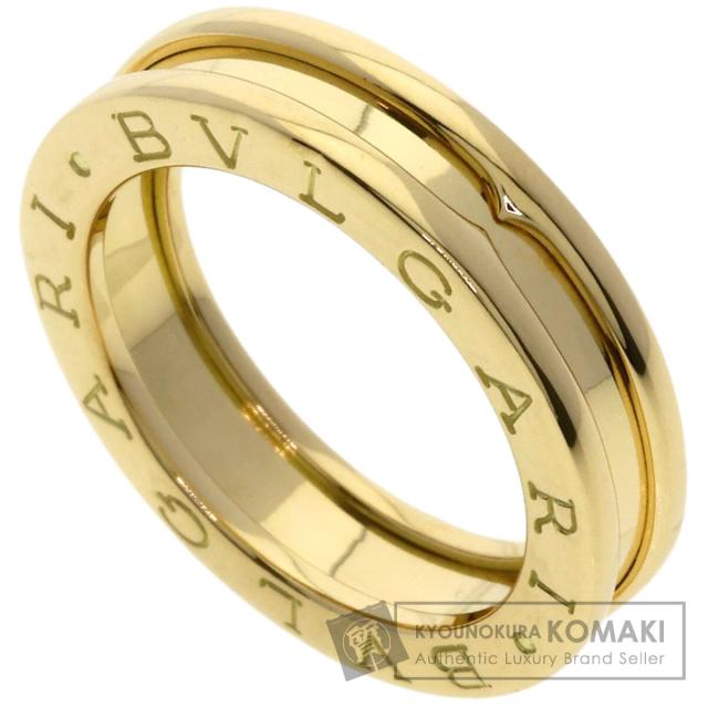 ブルガリ BVLGARI  B-zero1ビーゼロワン 1バンド #49  リング・指輪 K18イエローゴールド 中古