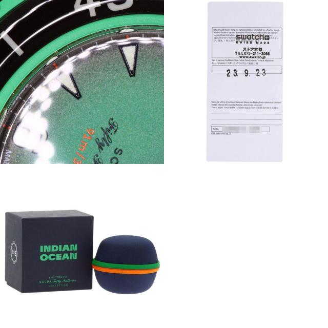 スウォッチ Swatch ブランパン コラボ スキューバ フィフティ ファゾムス 中古_9