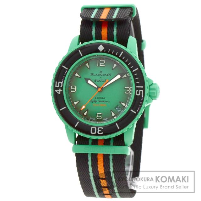 スウォッチ Swatch ブランパン コラボ スキューバ フィフティ ファゾムス 中古