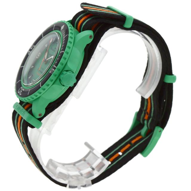 スウォッチ Swatch ブランパン コラボ スキューバ フィフティ ファゾムス 中古_2