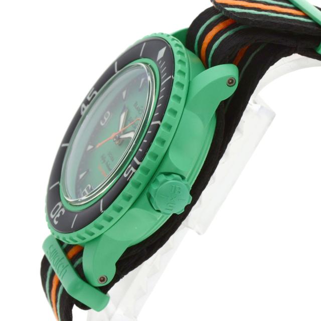 スウォッチ Swatch ブランパン コラボ スキューバ フィフティ ファゾムス 中古_5