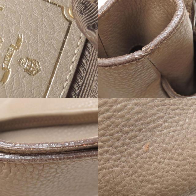 プラダ PRADA ワンショルダー トートバッグ カーフ レディース 中古_4