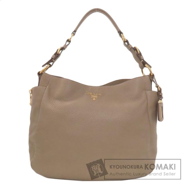 プラダ PRADA ワンショルダー トートバッグ カーフ レディース 中古