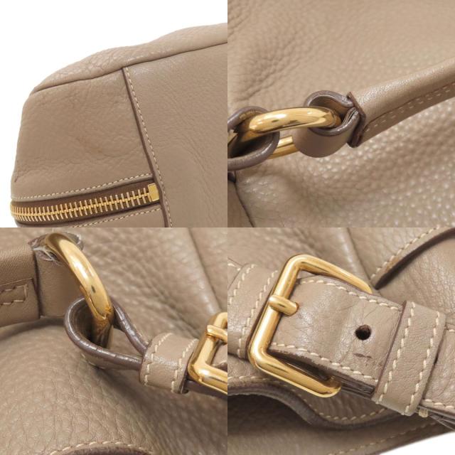 プラダ PRADA ワンショルダー トートバッグ カーフ レディース 中古_7