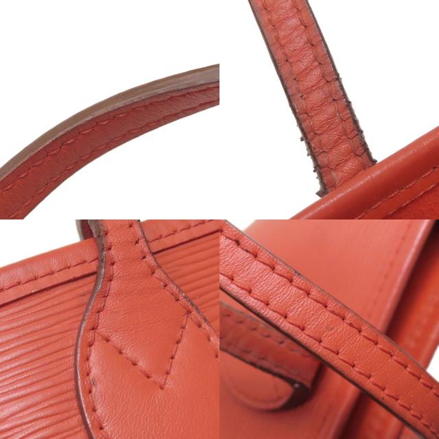 ルイヴィトン LOUIS VUITTON M41159 ネヴァーフルMM トートバッグ エピレザー レディース 中古_8